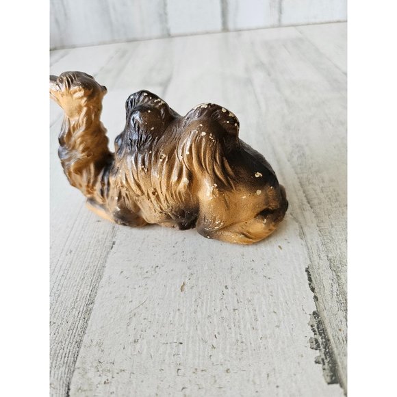 Vintage chalkware camel nativity village Xmas decor - Picture 5 of 11